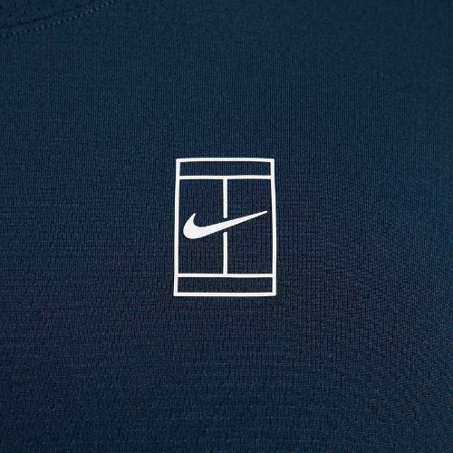 Pánské tenisové tričko Nike Court Dri-Fit Advantage armory navy / white