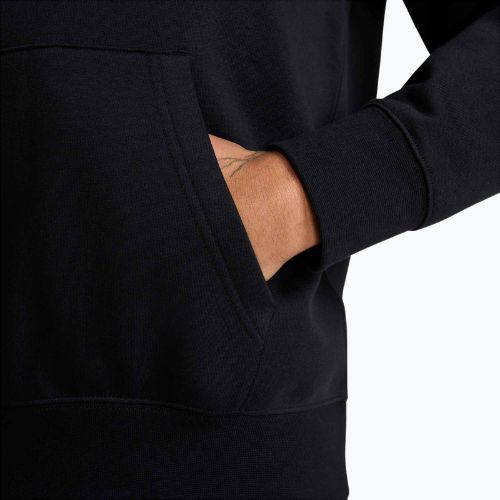 Pánská mikina Nike Club French Terry Pullover Hoodie black/black/white