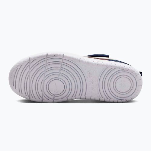 Dětské boty Nike Court Borough Low Recraft dark team red/soft pearl/midnight navy