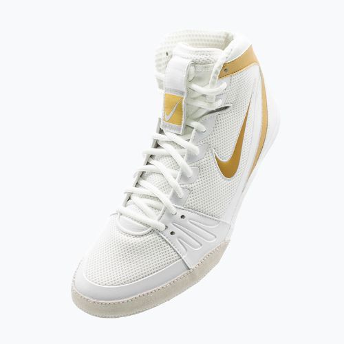 Boxerské boty Nike Freek white/metallic gold/cool grey