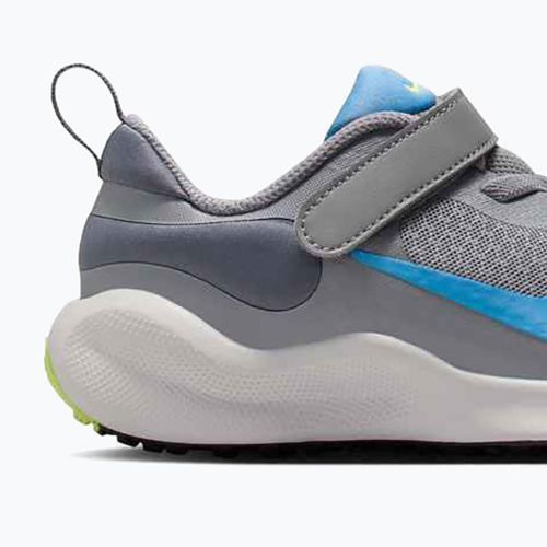 Dětské boty Nike Revolution 7 cement grey/university blue/light carbon