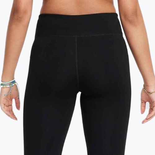 Dětské legíny Nike Sportswear Classic High-Waisted black/white