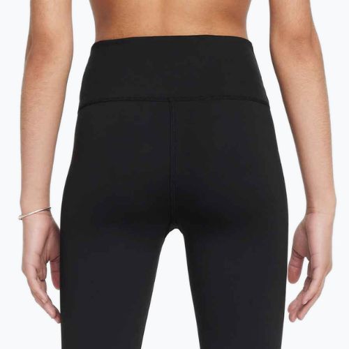 Dětské legíny Nike One Dri-Fit High-Waisted black/white