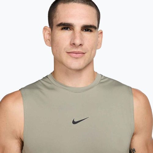 Pánské tenisové tričko Nike Pro Dri-Fit Sleeveless Top light army/black