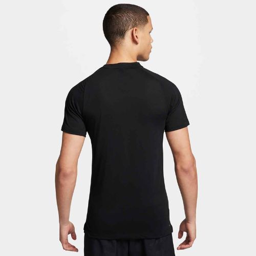 Pánské tenisové tričko Nike Flex Rep Dri-Fit black/white