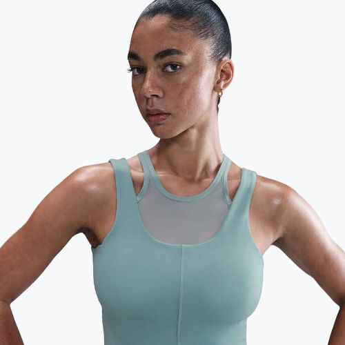 Dámský tréninkový top Nike One Fitted Dri-Fit Cropped Tank cannon/bicoastal