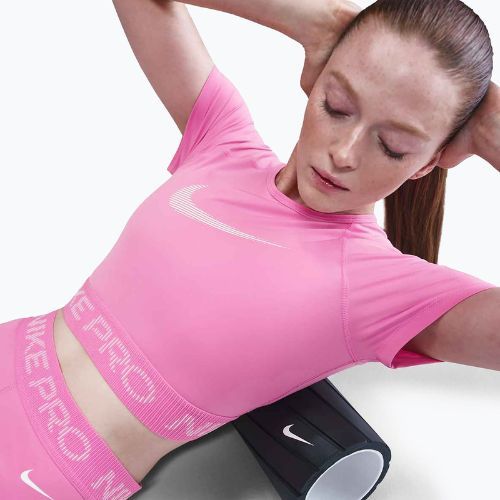 Dámský tréninkový top Nike Pro Dri-Fit Graphic Cropped playful pink/pink foam/white
