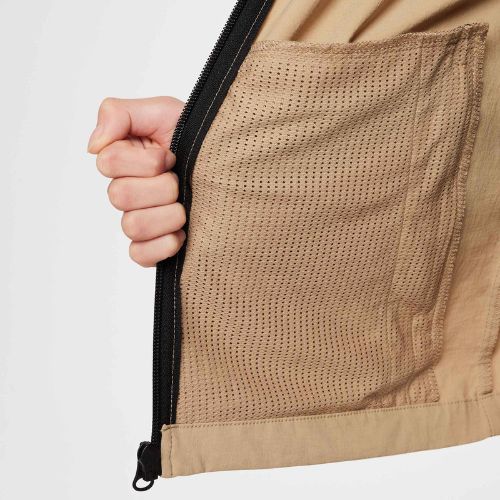 Dětská bunda Nike Tech Woven parachute beige/parachute beige/black