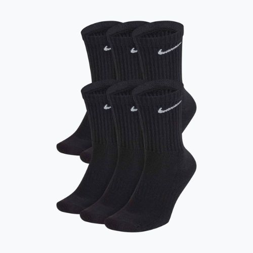 Ponožky Nike Everyday Cushioned 6 par black/white