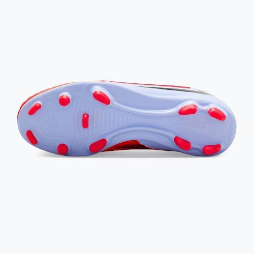 Dětské kopačky Nike Phantom 6 High Club FG/MG royal tint/bright crimson