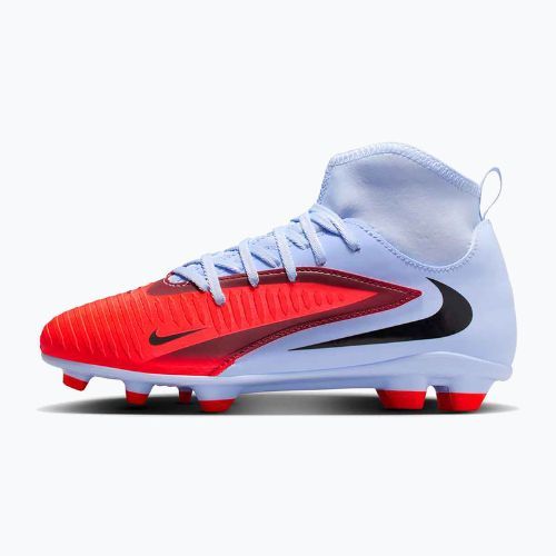 Dětské kopačky Nike Phantom 6 High Club FG/MG royal tint/bright crimson