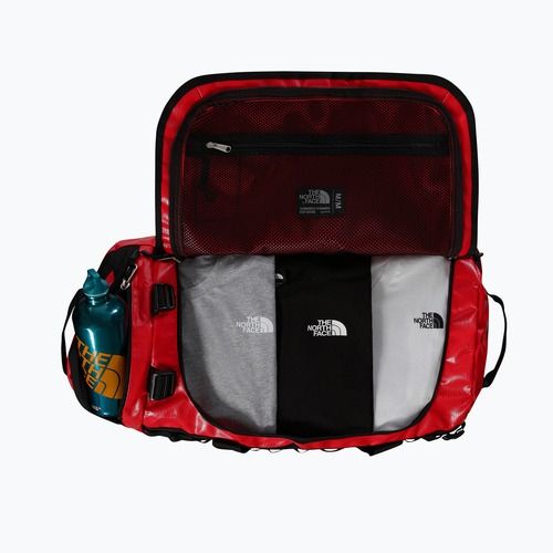 Cestovní taška The North Face Base Camp Duffel M 71 l red/black