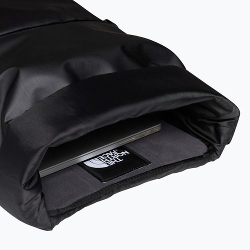Městský pánský batoh The North Face Base Camp Voyager Rolltop 25 l black/asphalt grey