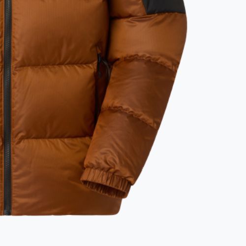 Pánská péřová bunda The North Face Diablo Down 2.0 Hoodie mushroom ember/black heather/recycled