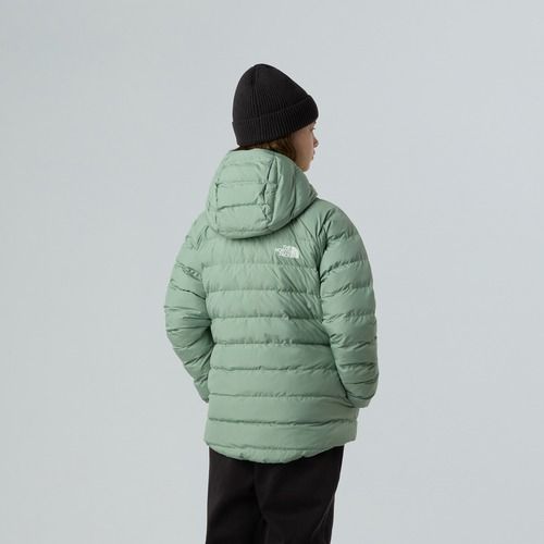 Dětská péřová bunda The North Face Reversible Perrito Hooded slate moss