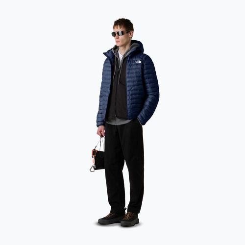 Pánská péřová bunda The North Face Huila Synthetic Hoodie summit navy