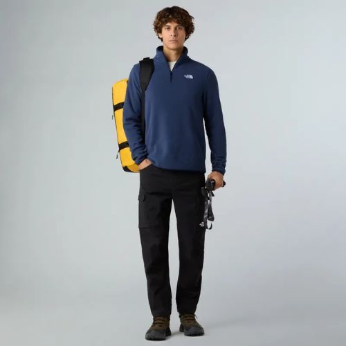 Pánská fleecová mikina The North Face Glacier Fleece 1/4 Zip summit navy