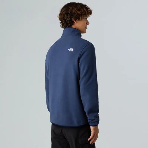 Pánská fleecová mikina The North Face Glacier Fleece 1/4 Zip summit navy