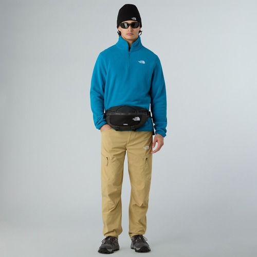 Pánská fleecová mikina The North Face Glacier Fleece 1/4 Zip dusk blue