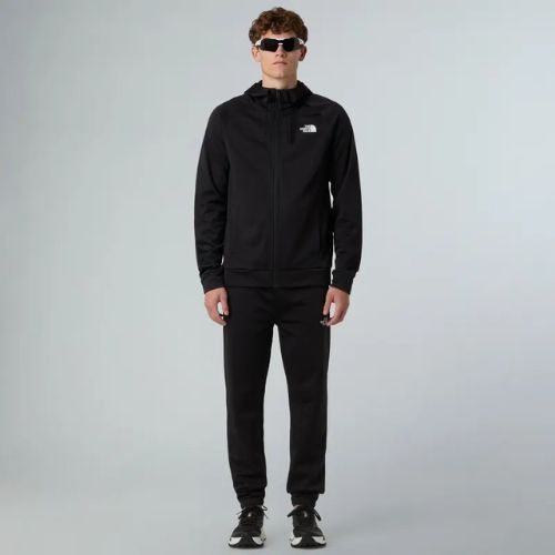 Pánská mikina The North Face Reaxion 2.0 s kapucí a zipem black heather