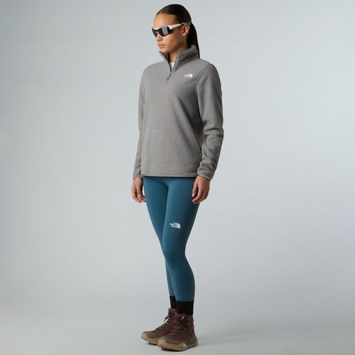 Dámská fleecová mikina The North Face Glacier Fleece 1/4 Zip mid grey heather