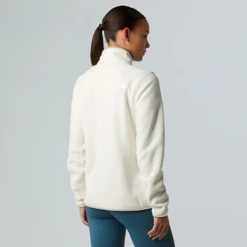 Dámská fleecová mikina The North Face Glacier Fleece 1/4 Zip white dune