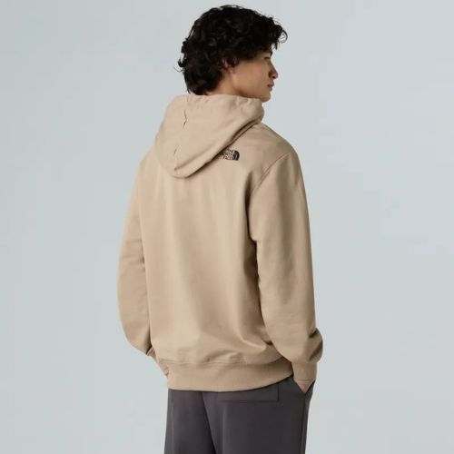 Pánská mikina The North Face Flower Dome Relaxed Hooded GPH mushroom grey