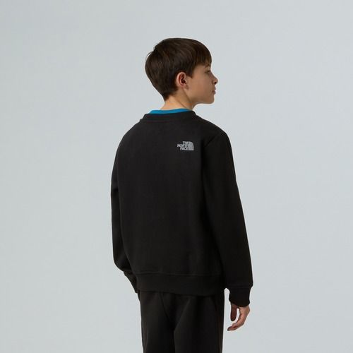 Dětská mikina The North Face Reflective Logo Relaxed Crew black