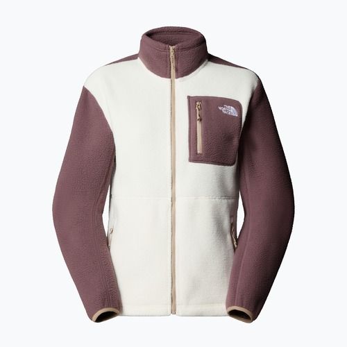 Dámská fleecová mikina The North Face Yumiori Full Zip white dune/tawny quartz