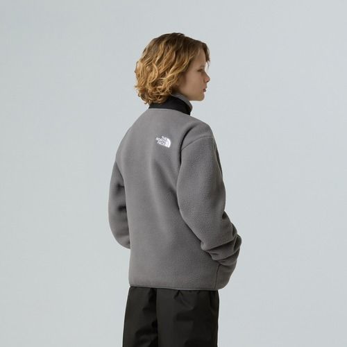 Dětská fleecová mikina The North Face Yumiori Full Zip smoked pearl/black