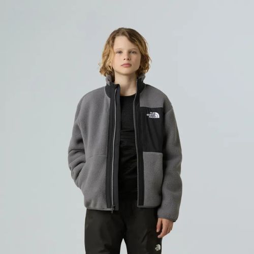 Dětská fleecová mikina The North Face Yumiori Full Zip smoked pearl/black