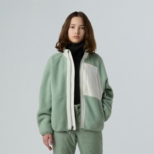 Dětská fleecová mikina The North Face Yumiori Full Zip slate moss/white dune
