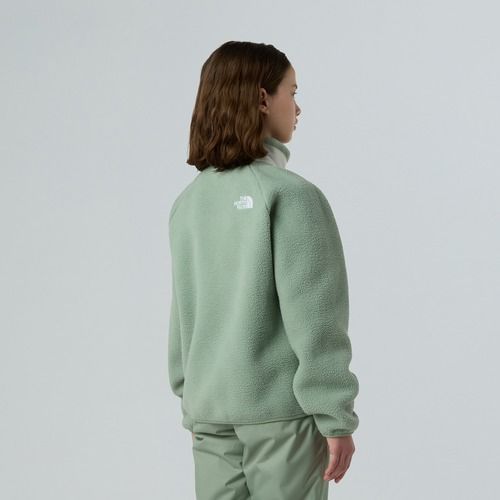 Dětská fleecová mikina The North Face Yumiori Full Zip slate moss/white dune