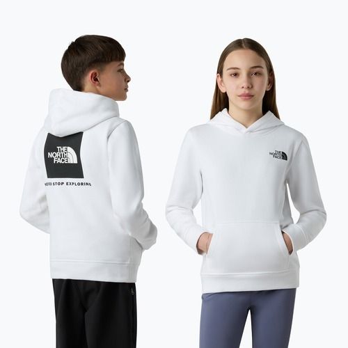 Dětská mikina The North Face Teen Redbox Regular P/O white/black