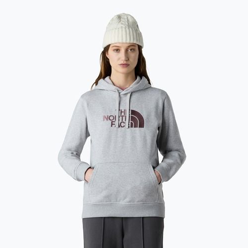 Dámská mikina The North Face Drew Peak Pullover Hoodie lightgreyheather/tawnyquartz