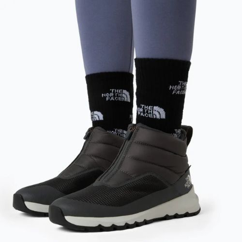 Dámské sněhule The North Face Thermoball Progressive Zip II Wp anthracite grey/white ash