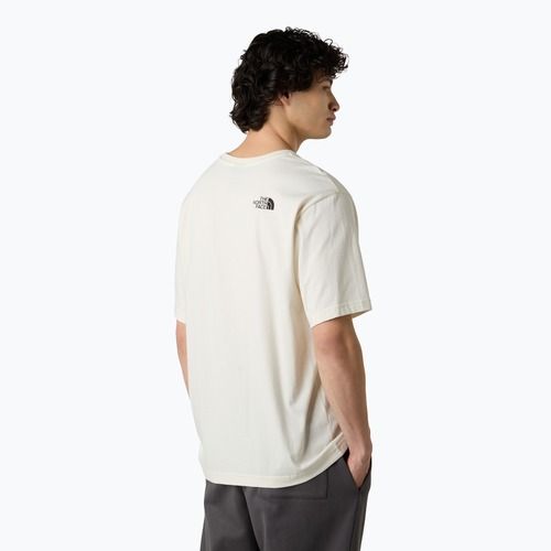 Pánské tričko The North Face Flower Dome Relaxed Graphic white dune