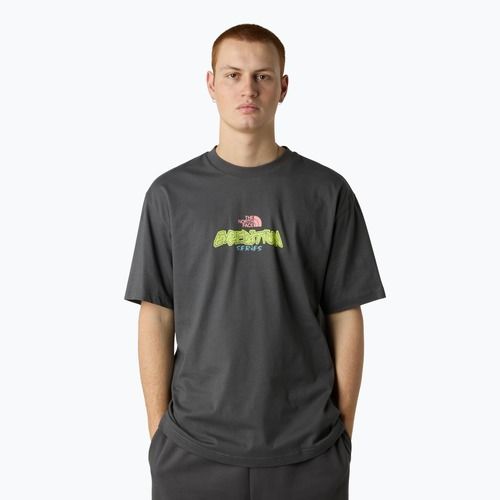 Pánské tričko The North Face Expedition Celebration Oversized anthracite grey