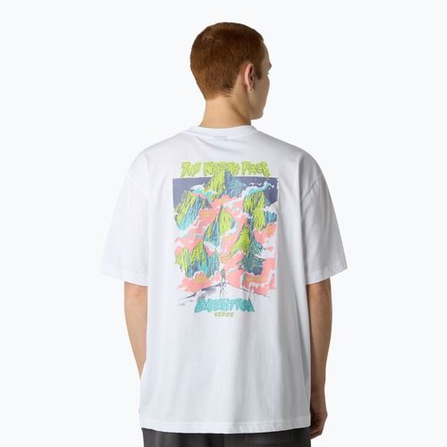 Pánské tričko The North Face Expedition Celebration Oversized white