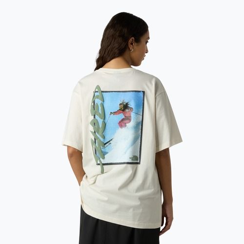 Pánské tričko The North Face NSE Slopes Relaxed Tee Graphic white dune