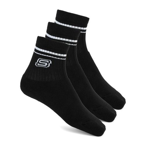 Dětské ponožky SKECHERS Full Terry Low Crew 3 páry black