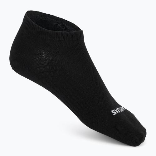 Pánské ponožky SKECHERS Non Terry Low Cut 6 párů black
