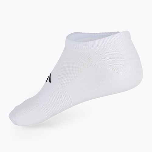 Pánské ponožky SKECHERS Microfiber Non Terry No Show 3 páry white tradiční