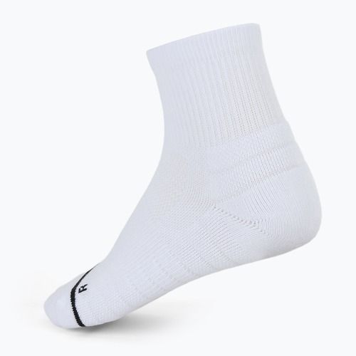 Pánské ponožky SKECHERS 1/2 Terry Qtr Crew 3 páry white tradiční