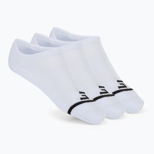 Dámské ponožky SKECHERS 1/2 Terry No Show 3 páry white traditional