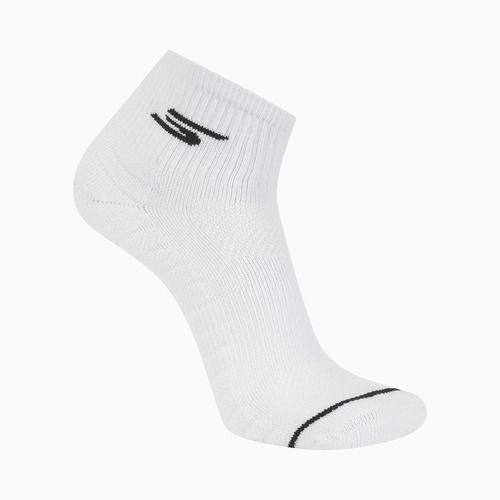 Pánské ponožky SKECHERS 1/2 Terry Qtr Crew 3 páry white traditional