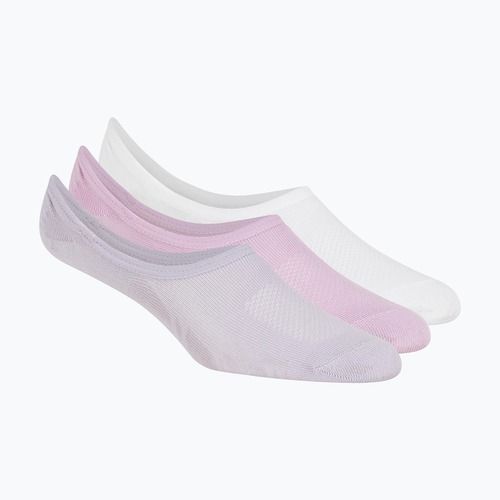 Dámské ponožky SKECHERS Non Terry No Show Liner 3 páry purple