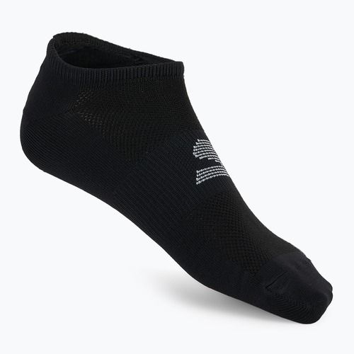 Pánské ponožky SKECHERS Microfiber Non Terry No Show 3 páry black/white