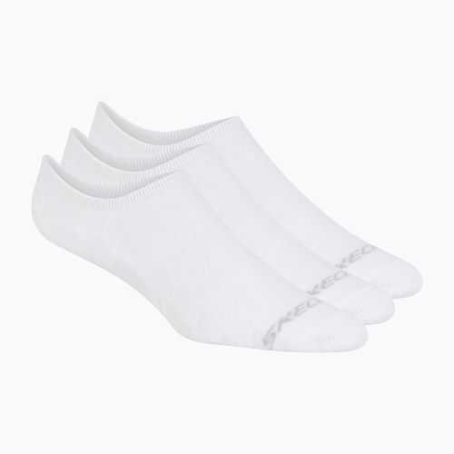 Pánské ponožky SKECHERS Non Terry No Show 3 páry white traditional