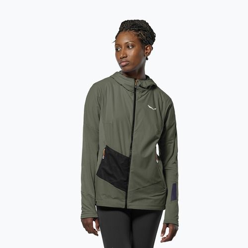 Dámská větrovka Salewa Pedroc Polarlite Wind Hood faded green